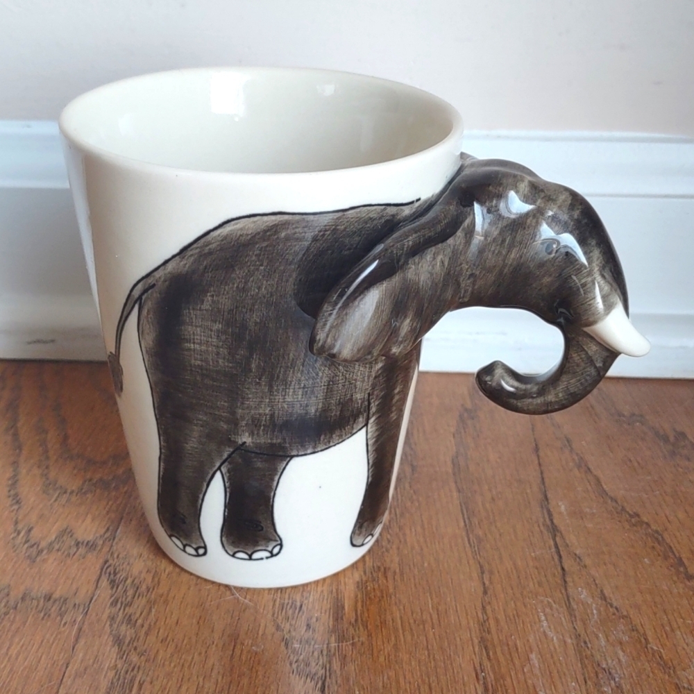 World Market 3D Elephant mug